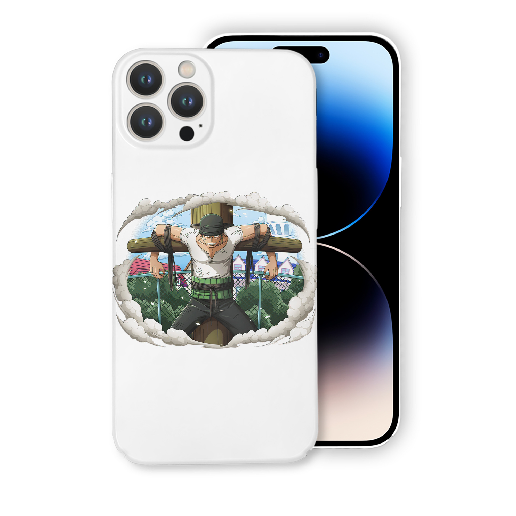 （画像用） ワンピース ロロノア・ゾロ ONE PIECE Roronoa Zoro 【iPhone 14シリーズ対応】ハードケース